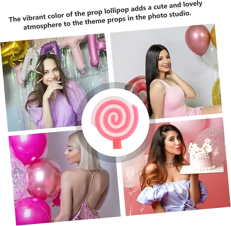 Realistic Faux Lollipop Photography Prop For Wedding Stage Performance And Party Decoration - Image 4